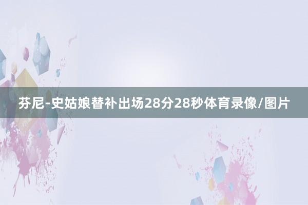 芬尼-史姑娘替补出场28分28秒体育录像/图片