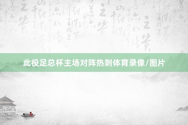 此役足总杯主场对阵热刺体育录像/图片