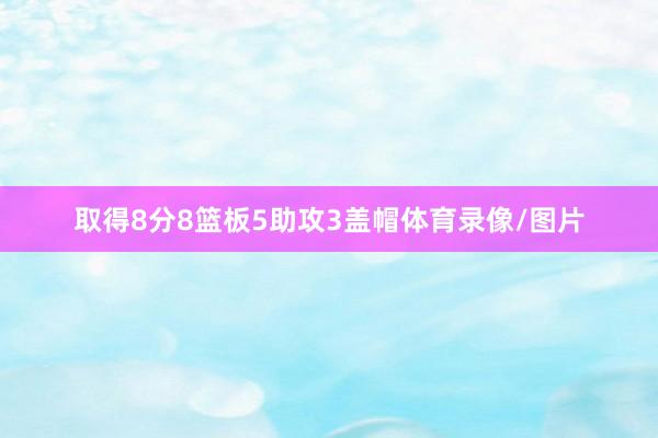取得8分8篮板5助攻3盖帽体育录像/图片