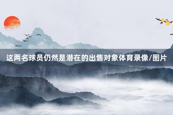 这两名球员仍然是潜在的出售对象体育录像/图片