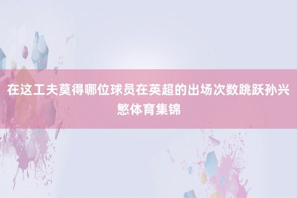 在这工夫莫得哪位球员在英超的出场次数跳跃孙兴慜体育集锦