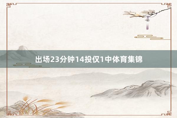 出场23分钟14投仅1中体育集锦